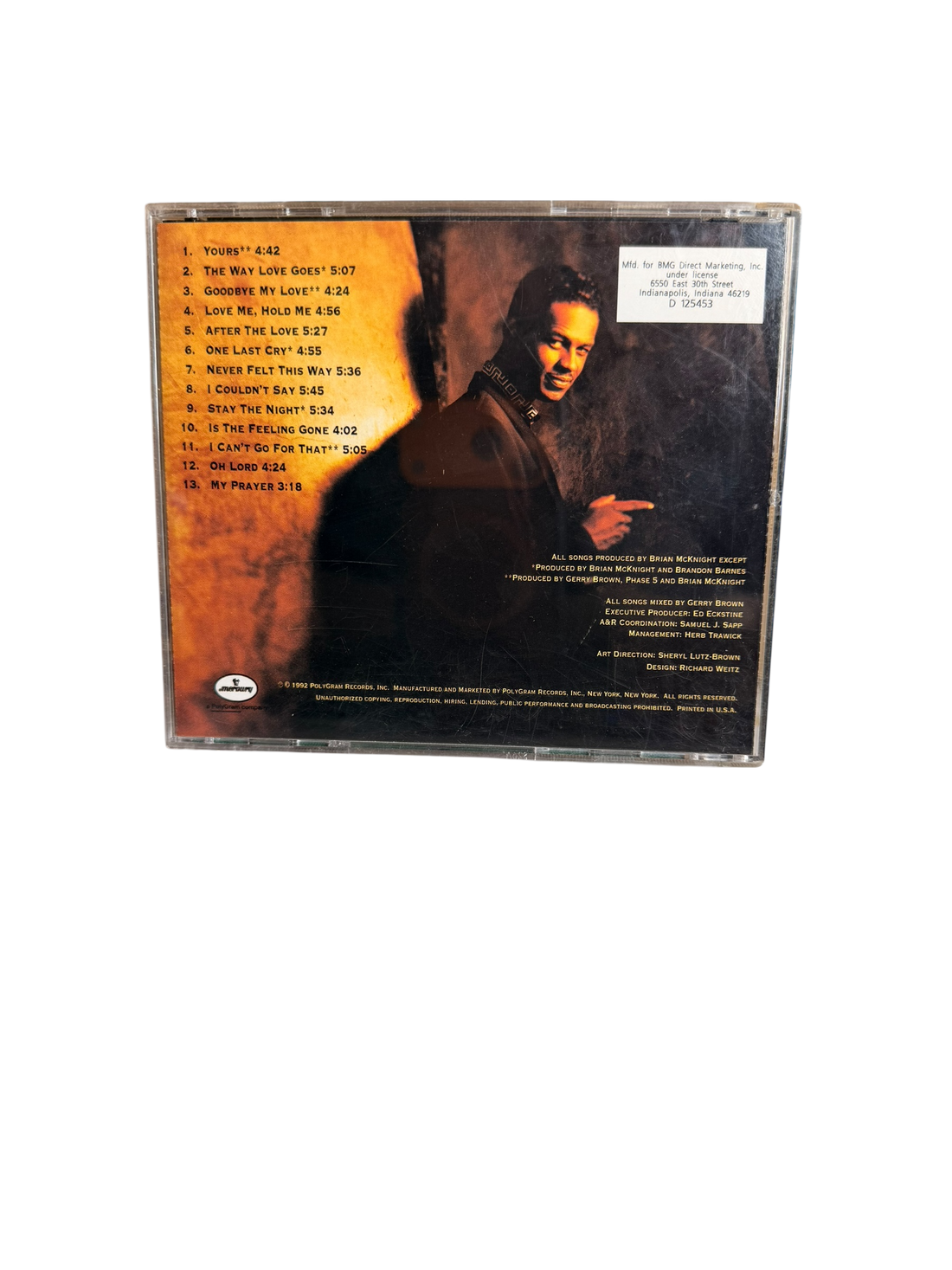 Brian McKnight - Self Titled ( Used ) ( Cd )