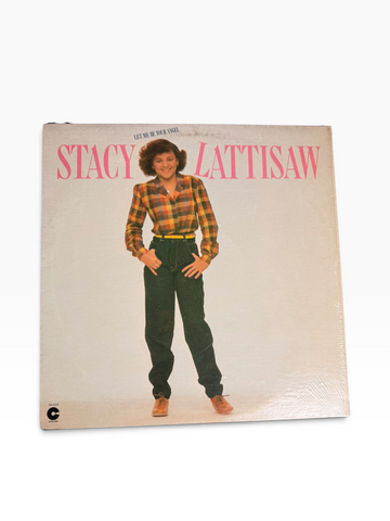 Stacy Lattisaw Let Me Be Your Angel LP 12" Vinyl