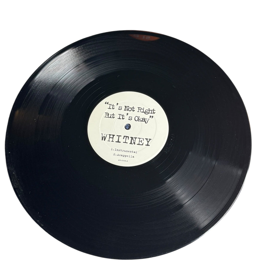 Whitney Houston - It’s Not Right But It’s Okay (Vinyl)