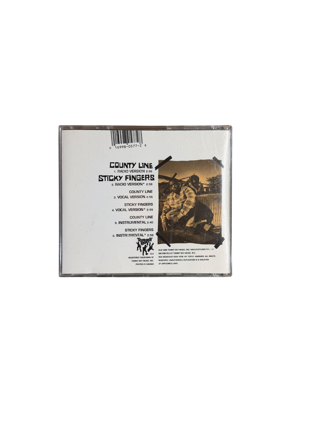 Coolio - County Lines/Sticky Fingers ( Used ) ( Cd )