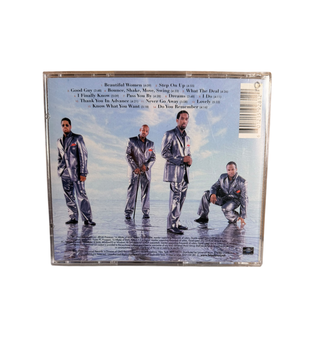 Boyz II Men - Nathan  Michael Shawn Wanya ( Used ) ( Cd )