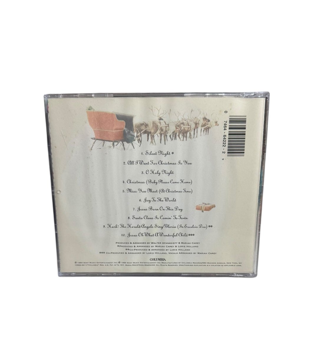 Mariah Carey- Merry Christmas (CD) (used)