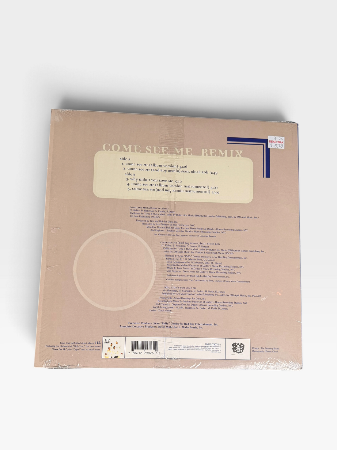 112 - Come See Me (Remix) - 12" single