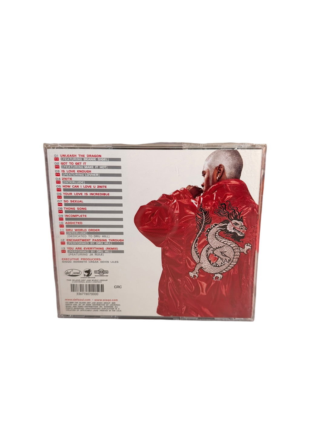 SISQO- Unleash The Dragon (used) (CD)