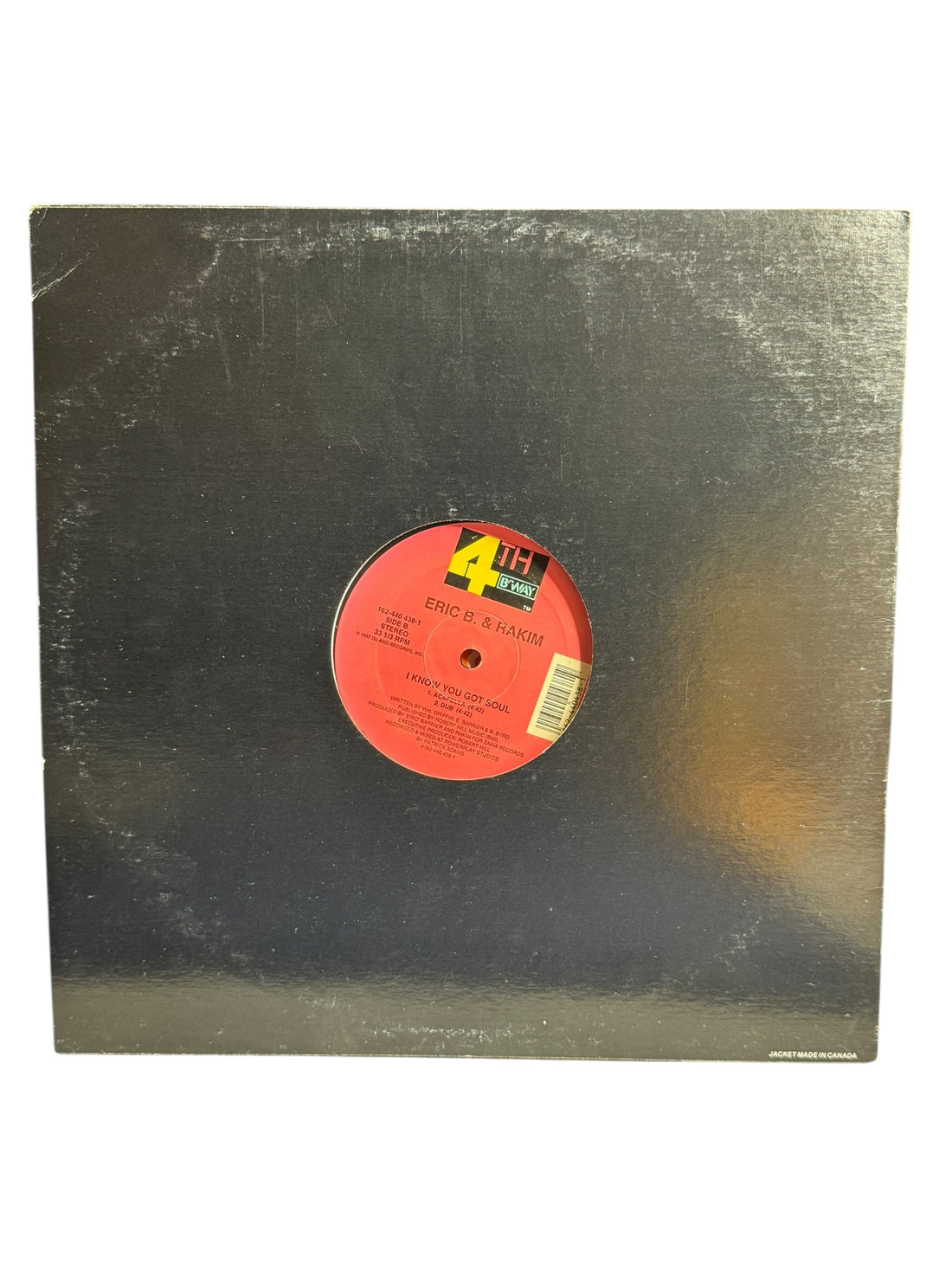 Eric B. & Rakim - I Know You Got Soul (12” reissue)