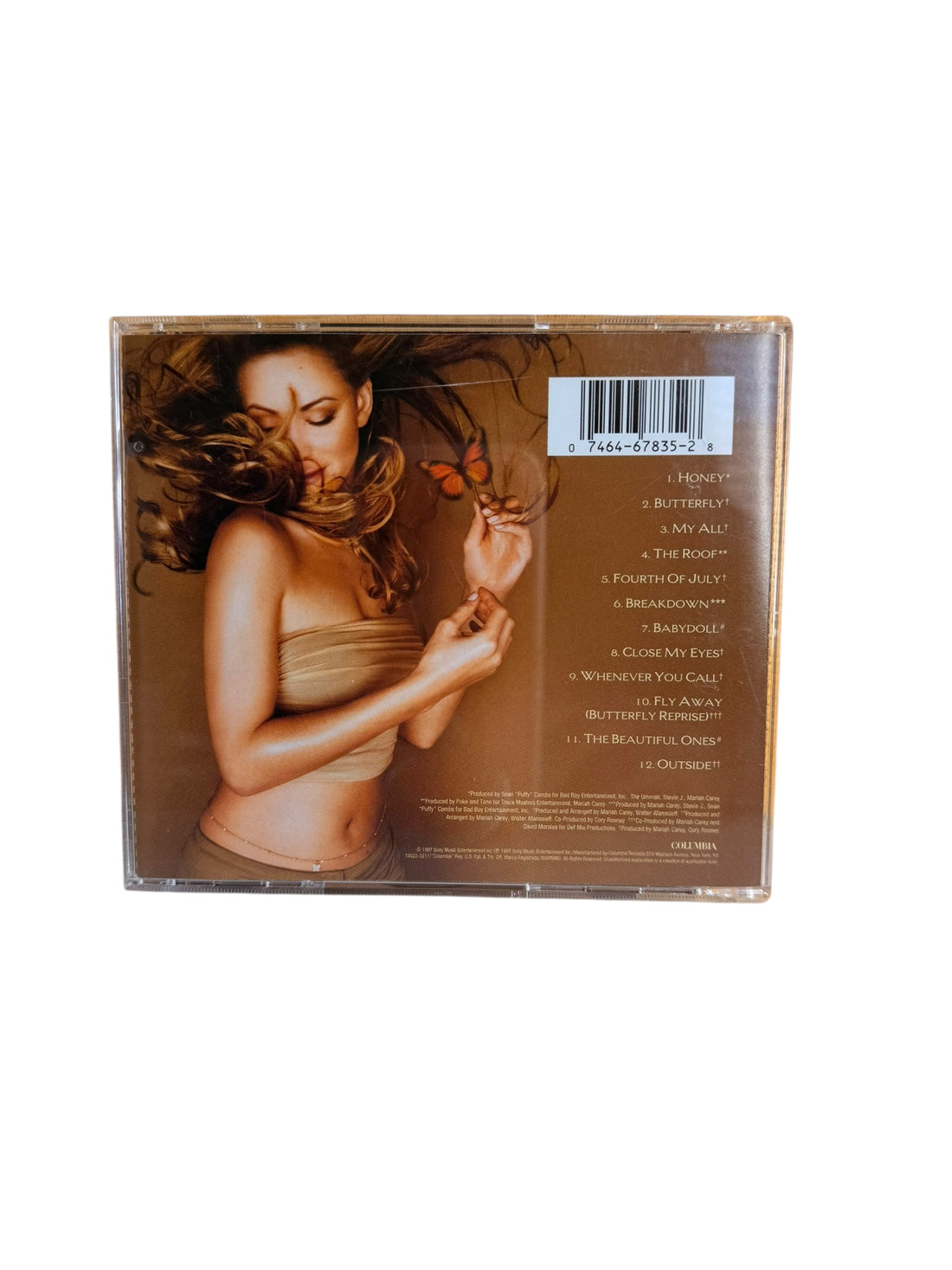 Mariah Carey - Butterfly ( Used ) (Cd )
