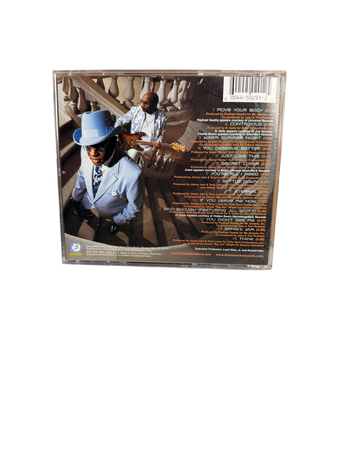 The Isley Brothers-Featuring Ronald Aka Mr.Biggs - Eternal ( Used ) ( Cd )