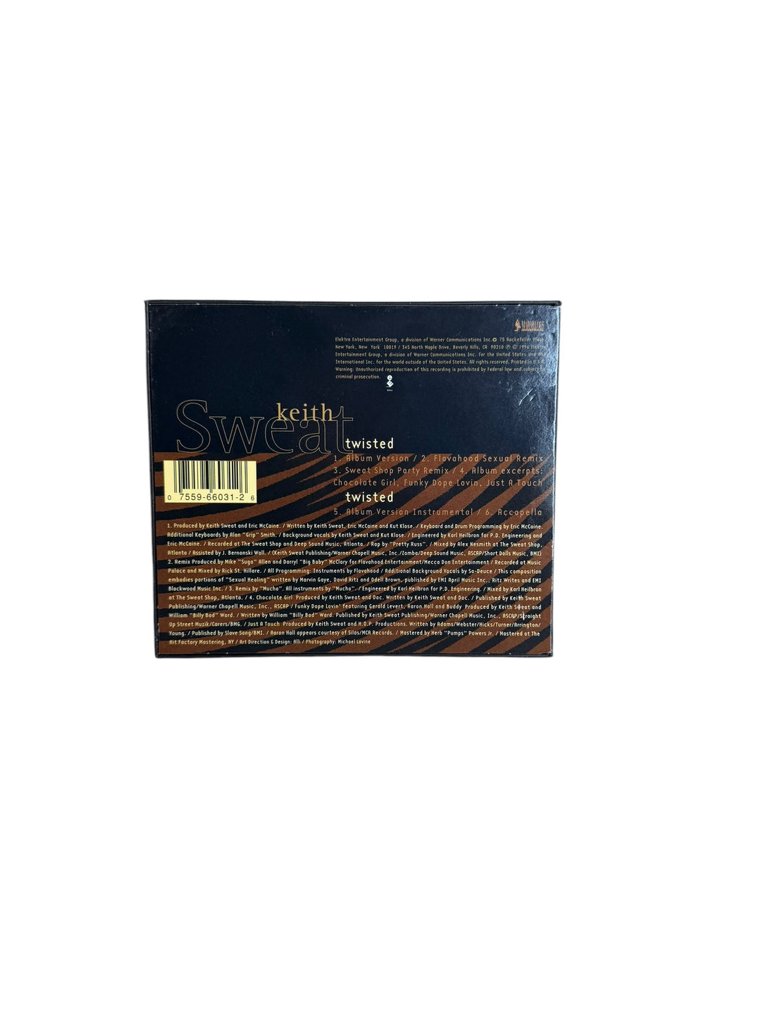 Keith Sweat - Twisted ( Used ) ( Cd )