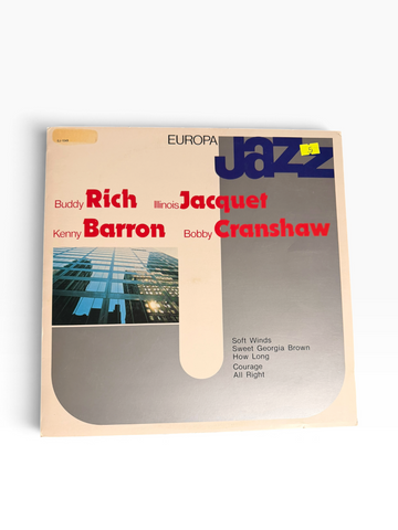 Europa Jazz - Buddy Rich, Illinois Jacquet, Kenny Barron, Bob Cranshaw, Europa Jazz (LP)