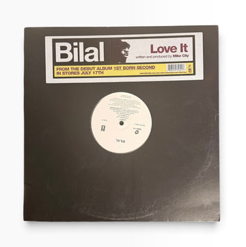 Bilal - Love It 12" Promo