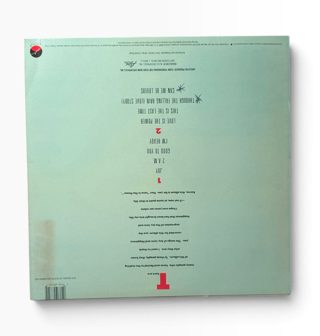 Teddy Pendergrass - Joy Vinyl Lp