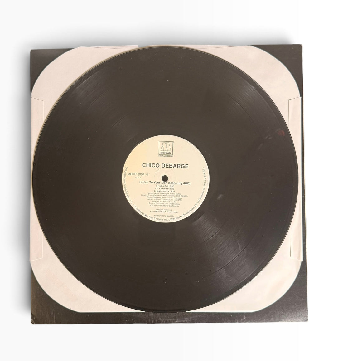 Chico Debarge - Listen to your man 12" Single