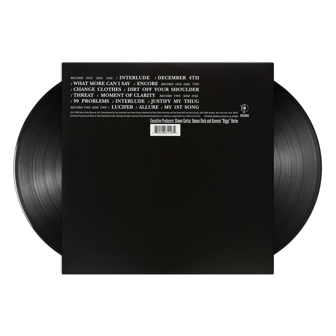 Jay-Z  - The Black Album (2xLP) (Vinyl)